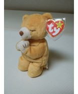 Ty Beanie Original Baby &quot;Hope&quot; Bear 1998 with 2 Tag Errors Praying Bear - $24.19