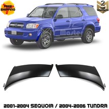 Front Bumper End Cap Extensions RH &amp; LH For 2001-2004 Sequoia / 2004-2006 Tundra - £47.47 GBP