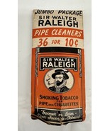 Rare Sir Walter Raleigh Jumbo Package Of Pipe Cleaners 24 Not 36 - $41.61 CAD
