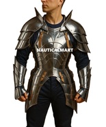 Medieval Steel Knight Armor Suit: LARP Cosplay Renaissance Costume For R... - $419.61 CAD