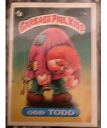 Garbage Pail Kids Series Two (1985) - 71a odd TODD (Very Good) SKU065 - $414.46 MXN