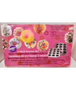 New Wilton Doughnut &amp; Doughnut Hole 3 Piece Baking Set #2105-4312 - $23.74