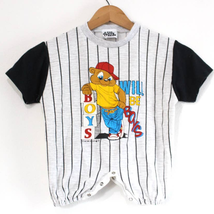 Vintage Kids Boys Will Be Boys Snap Tee 6-12 Months - £13.92 GBP