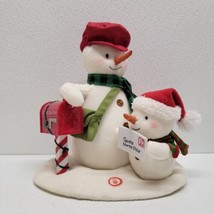 Hallmark Special Delivery 2018 Snowman Plush Sound Light Motion - $39.50