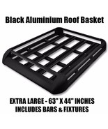 Black Roof Rack fits Pajero Shogun Isuzu Rangerover Freelander Platform box - $220.71 CAD