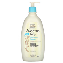 Aveeno, Baby, Daily Moisture Lotion, Fragrance Free, 18 fl oz (532 ml) - £31.69 GBP