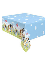 Bluey Rectangular Plastic Tablecover 54 x 84 Dog Puppy Blue - £4.74 GBP