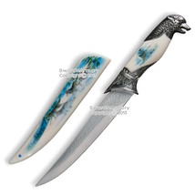 13&quot; Northern Wolf Pack Dagger Short Sword Bowie Gift Knife with Scabbard - £10.16 GBP