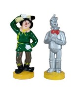 Vtg 1989 Scare Crow Tin Man Wizard Of Oz Christmas Hanging Ornaments 3 3... - £26.73 GBP