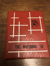 1959 THE WATCHDOG YEARBOOK CUMBERLAND HIGH SCHOOL MISSISSIPPI WEBSTER CO... - £36.71 GBP