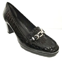 Stuart Weitzman Women&#39;s Duplicate Patent Leather Pump Shoes 10.5 - £111.80 GBP
