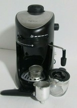 Capresso 4 Cup Espresso And Cappuccino Machine Model 303 Black - $34.54
