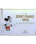 1990 DISNEY CHANNEL CALENDAR original unopened 12-month wall calendar #1 - $21.99