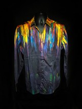 Robert Graham Jack Dripper  Long Sleeve Shirt Medium  NWT - $395.00