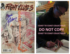 Chuck Palahniuk Signed Flight Club 3 #8 Comic Book COA Exact Proof Autog... - $148.49