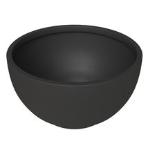 LeisureMod Grove Mid-Century Modern Fiberstone and Clay Planter - Round ... - $45.42