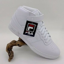 Men&#39;s Fila F-13V Lea/Syn White Fashion Sneakers - £95.15 GBP