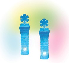 Department 56 Village Cross Product Accessories Ice Castle Corners Lit Figurine - £18.18 GBP