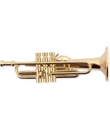 Size 2.5 Inches, Gold Trumpet Miniature Replica Magnet. - €33,93 EUR