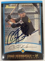Chad Hermansen Signed Autographed 2001 Topps Baseball Card - Pitssburgh ... - £3.89 GBP