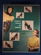 Vintage Magazine Ad Print Design Advertising Vitality Womens Shoes - $12.86
