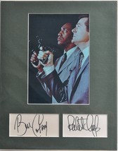  I SPY CAST SIGNED Photo Plaque x2 - Robert Culp, Bill Cosby  11&quot;x 14&quot; Matted  w - £187.51 GBP