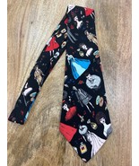 Nicole Miller Vintage 1995 Fashion Barbie  100% Silk Necktie - €42,46 EUR