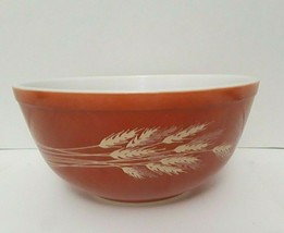 Vintage Pyrex &quot;Autumn Harvest Wheat&quot; Medium 2.5Lt  Mixing Nesting Bowl #403  - £9.54 GBP