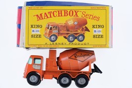1960&#39;s Matchbox King Size K-13 Ready Mix Concrete truck - $64.35