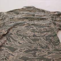 Defense Logistics Agency Men's Green Camo Coat Jacket Pockets Chest Size 45" image 14