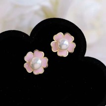 Summery love Freshwater Pearls Earrings H20225610 - £23.59 GBP