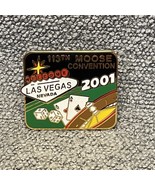 Vintage Loyal Order of the Moose 2001 Convention Las Vegas Tie Lapel Pin... - $13.56 CAD