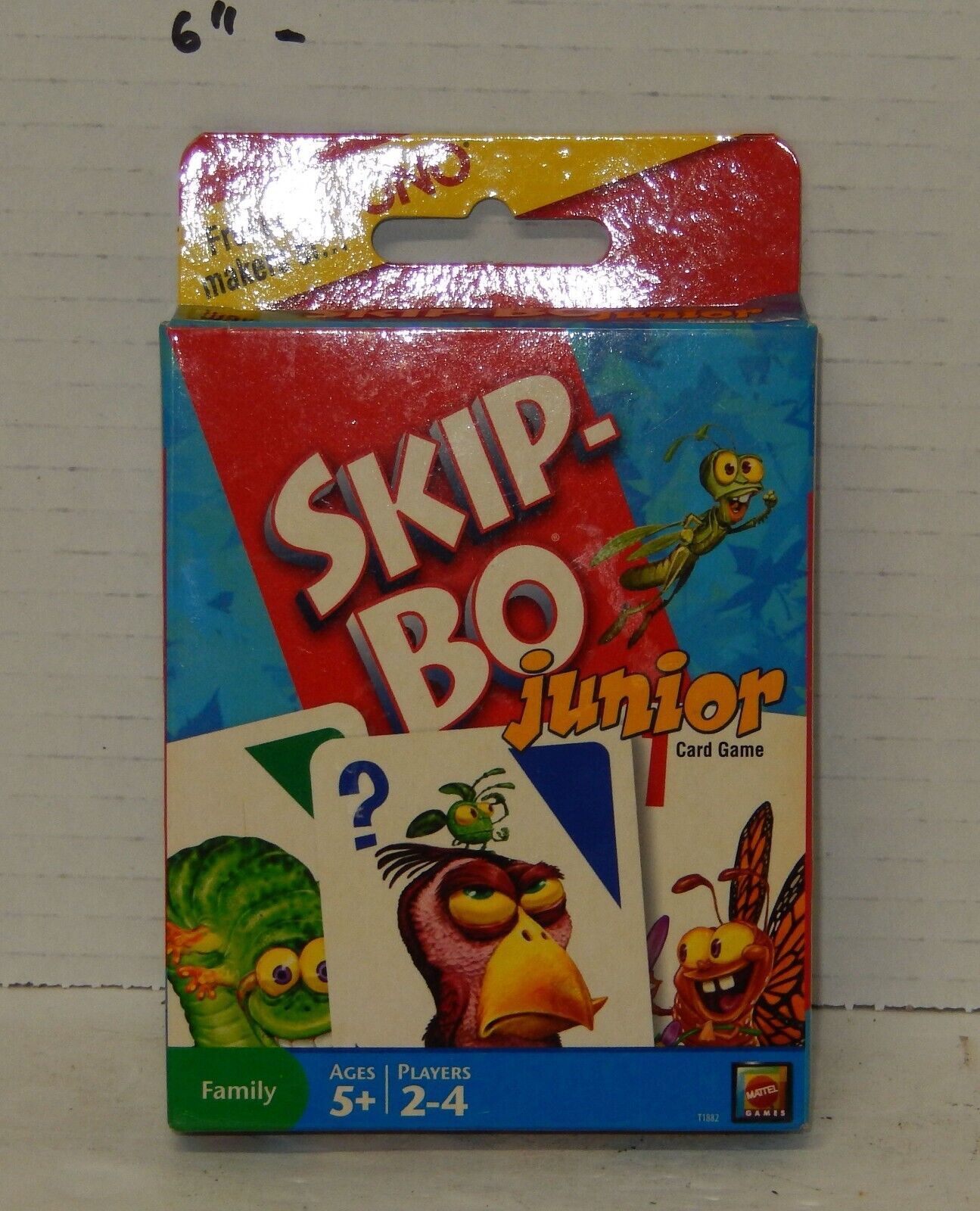 Mattel Skip Bo Junior Kids Card Game 100% Complete - $9.85