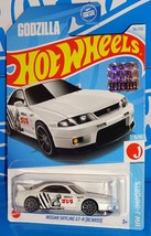 Hot Wheels 2024 Factory Set J-Imports Nissan Skyline GT-R BCNR33 White Godzilla - £9.29 GBP