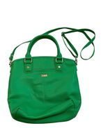 Jewel By Thirty-One Paris Green Pebble Faux Leather Tote Bag NWOT - €32,97 EUR