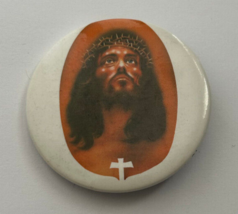 Lowrider Chicano Back Pin Buttons "Jesus" La Raza - $8.99