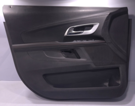 2012 THRU 2017 CHEVROLET EQUINOX FRONT LH BLACK DOOR PANEL GENUINE OEM PART - $86.33