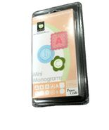 Cricut Cartridge, Mini Monograms - $14.70