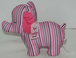 Baby Ganz Girl Pink Black White Stripped Matching Gift Set image 4