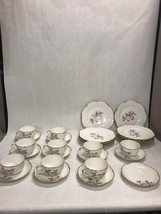 28 lot HAVILAND LIMOGES Vintage LGH Luncheon set plates cups saucer 1893... - $495.99