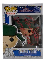 Randy Quaid Signed Christmas Vacation Funko Pop #243 Sh Full Inscribed BAS - £136.57 GBP