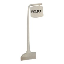 LEGO White Vintage Police Road Sign Cantilever - £17.32 GBP
