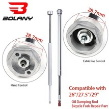 BOLANY Bike Suspension Cartrie Oil Damping Rod 26/27.5/29inch Bicycle Front Fork - £95.78 GBP