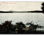 Bantam Lake View  Litchfield Connecticut CT UNP  DB Postcard G17 - £7.04 GBP