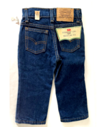 New Vintage LEVI&#39;S Jeans Orange Tab Kid&#39;s Toddler Denim Straight Leg 20.... - £73.93 GBP