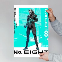 No. Eight KAIJU NO. 8 anime poster. 2024 Anime Series Wall Art Home Decor - £8.55 GBP+