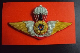 Thai Army Reserve Officer Training Corps Student Parachutist Wings Military - $30.00