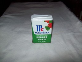 Vintage McCormick Spice Tin Dehydrated Sweet Pepper Flakes - no upc - £19.73 GBP