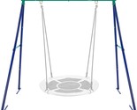 The Saucer Swing Is Not Included With The Vivohome Metal Frame Full Stee... - $116.97