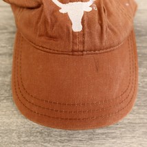 Texas Longhorns J. America Baseball Cap Hat Orange One Size Adjustable - £14.19 GBP